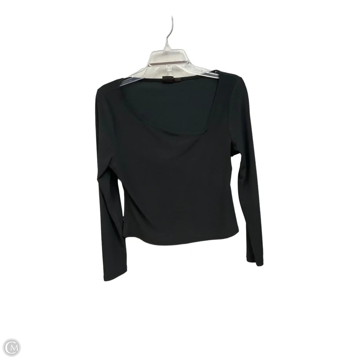 Top Long Sleeve Basic By Free Press In Black, Size: L