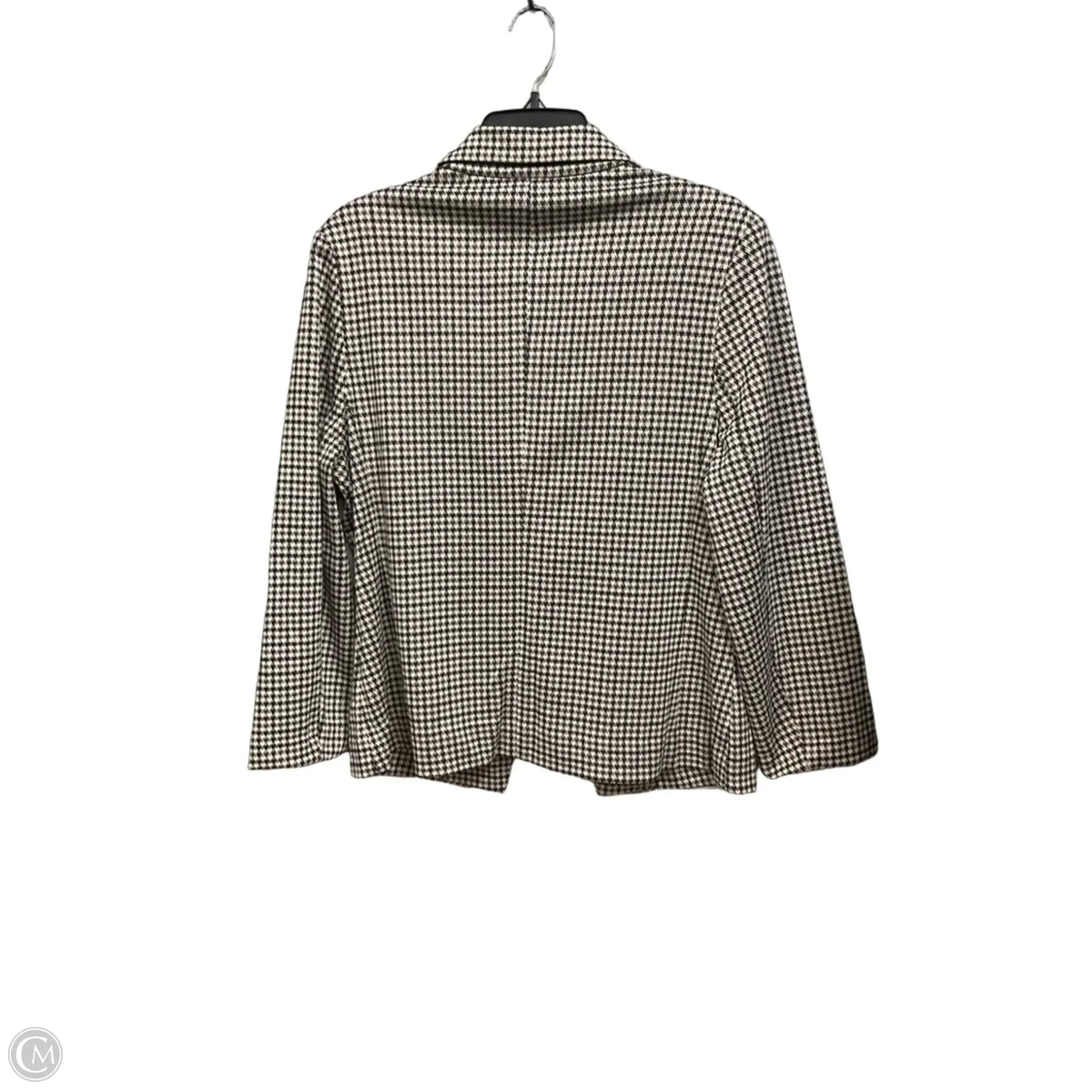 Blazer By Cato In Plaid Pattern, Size: L