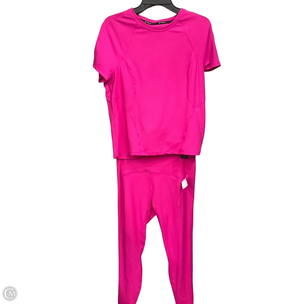 Athletic Pants 2pc By Spyder In Pink, Size: L