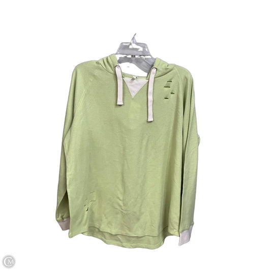 Top Long Sleeve By Cato In Green, Size: Xl