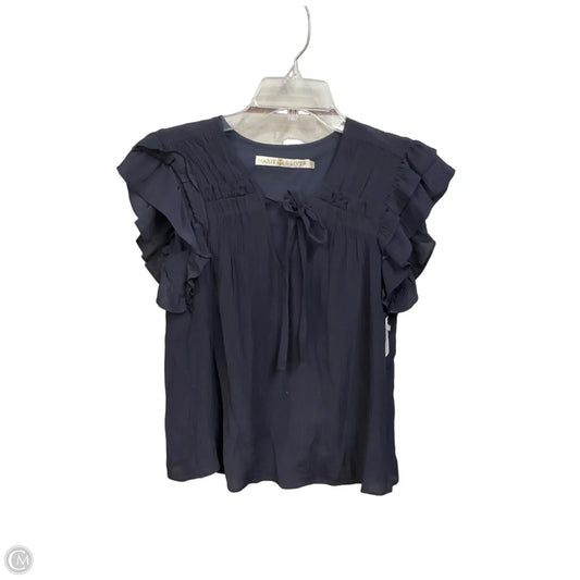 Top Sleeveless By Marie Oliver In Blue, Size: S