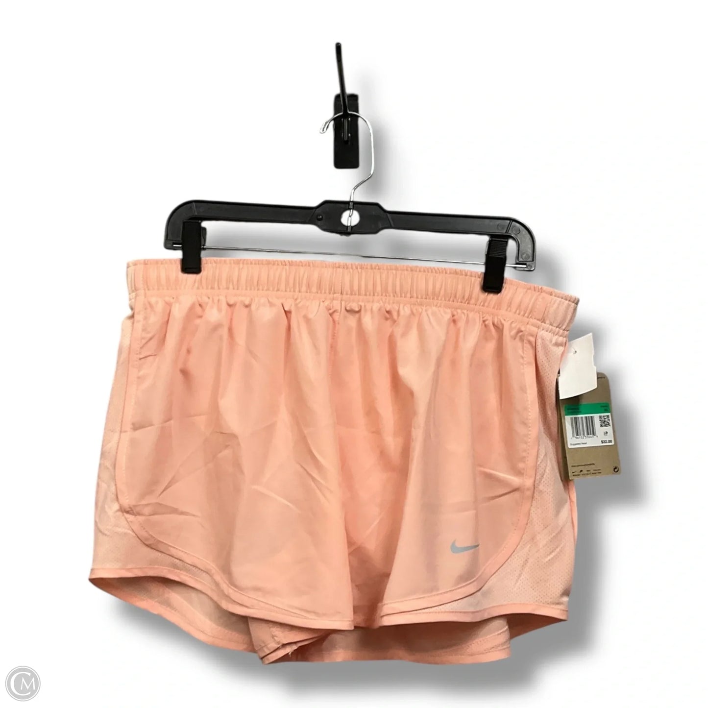 Athletic Shorts By Nike Apparel In Coral, Size: Xl