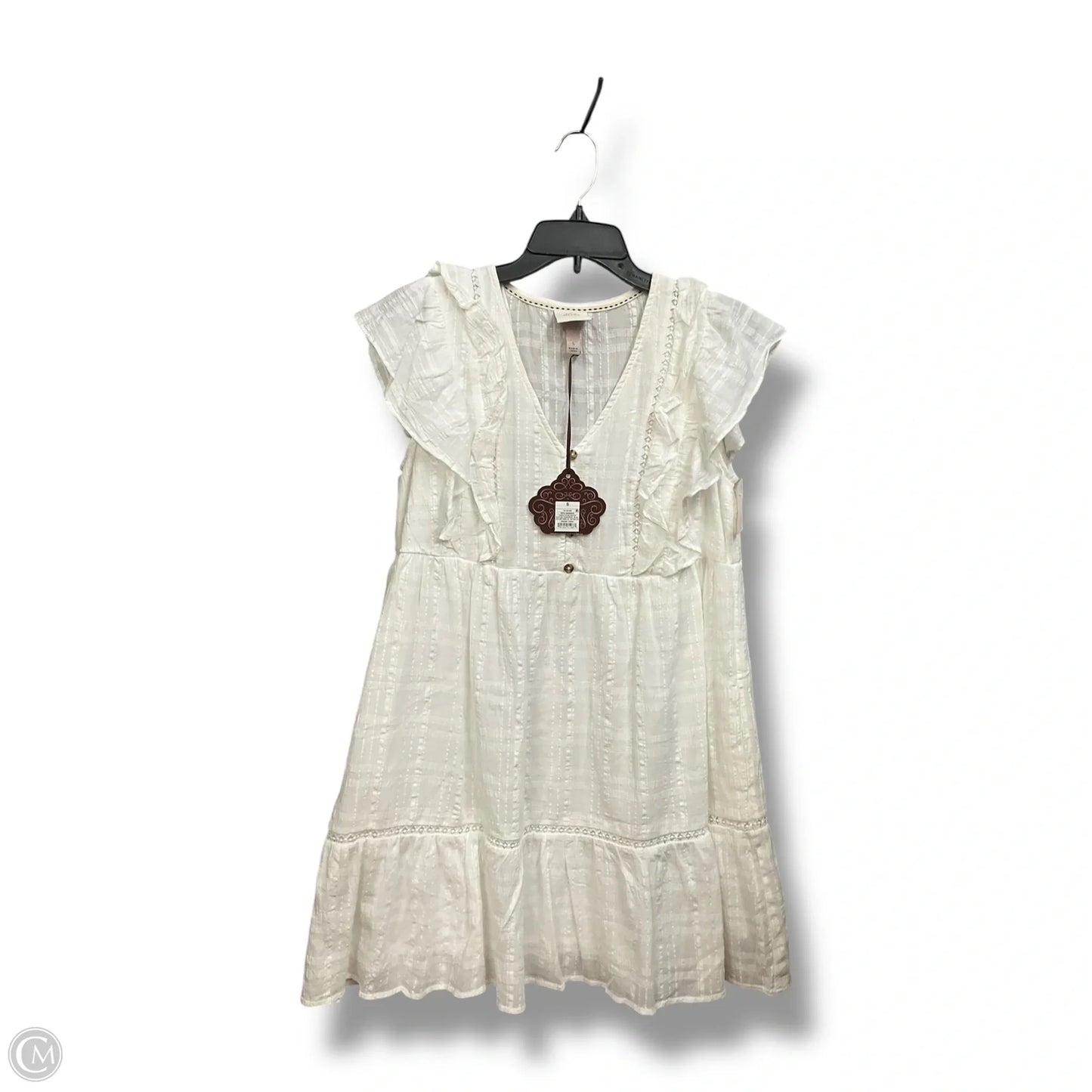 Dress Casual Short By Knox Rose In White, Size: S