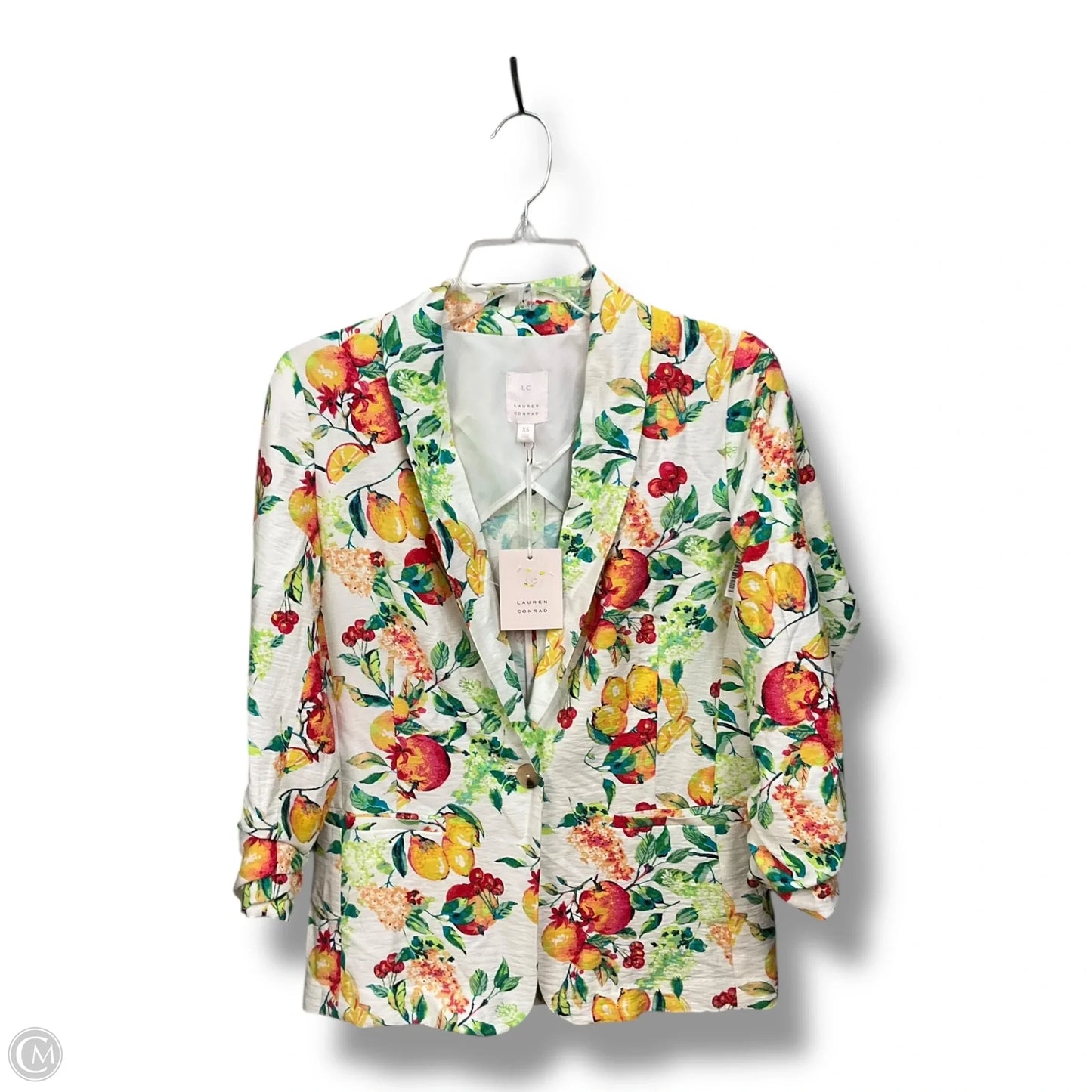Blazer By Lc Lauren Conrad In Floral Print, Size: Xs