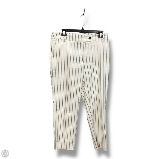 Pants Dress By Anne Klein In Striped Pattern, Size: 4