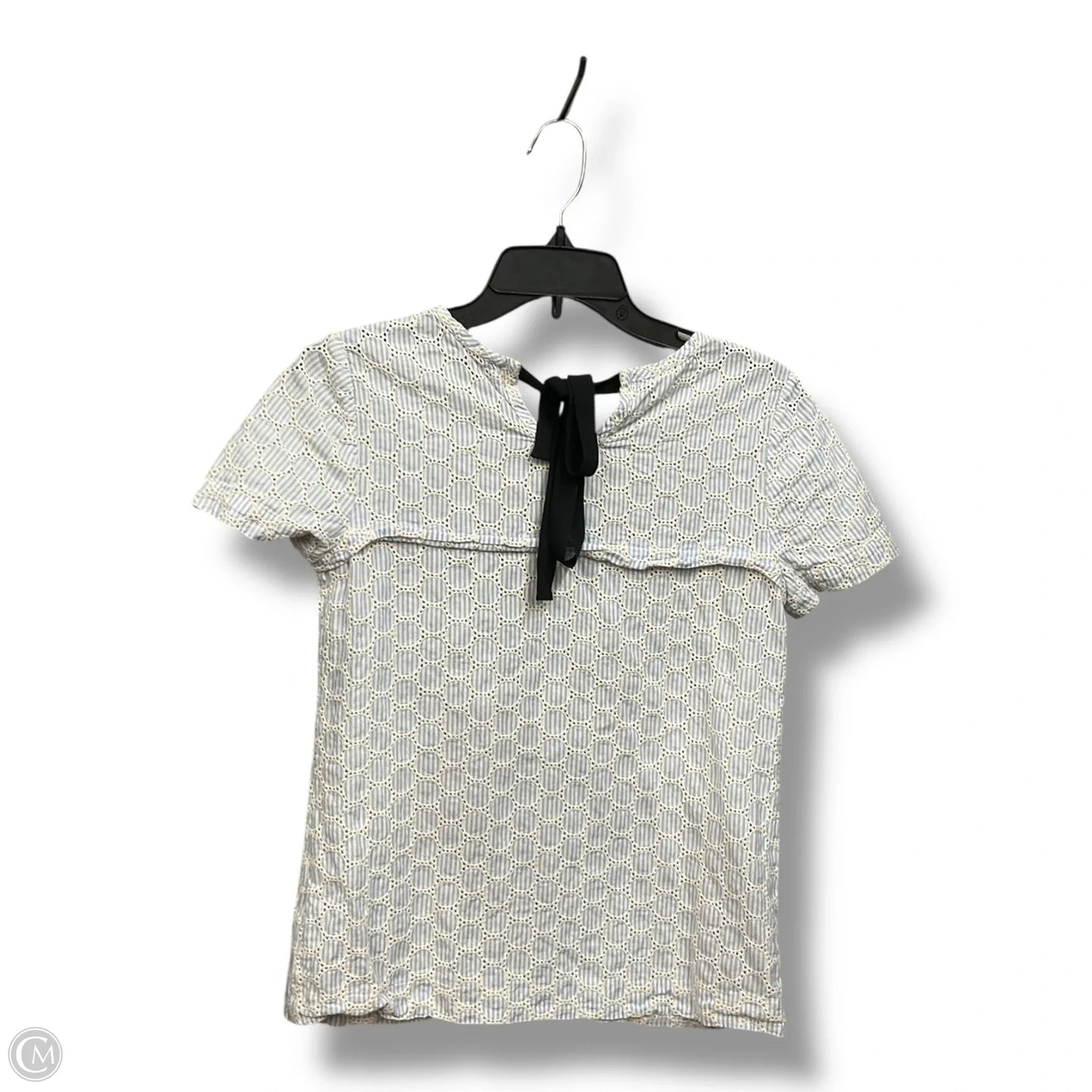 Top Short Sleeve By J. Crew In Blue, Size: S