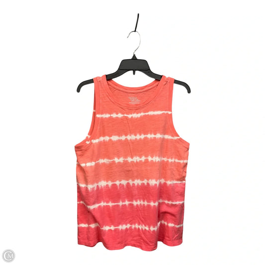 Tank Top By Time And Tru In Ombre Print, Size: L