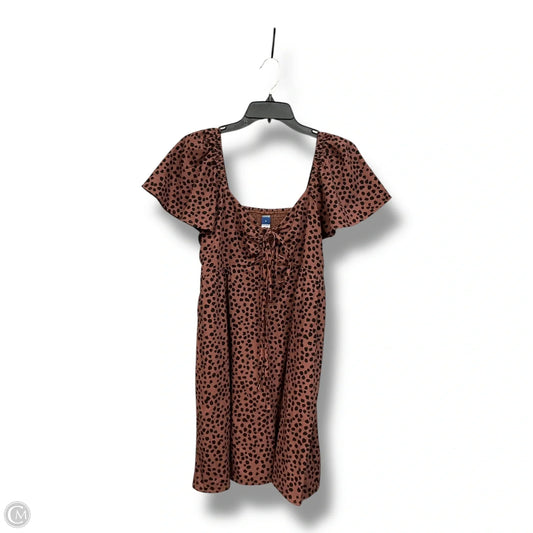 Dress Casual Short By Old Navy In Animal Print, Size: S