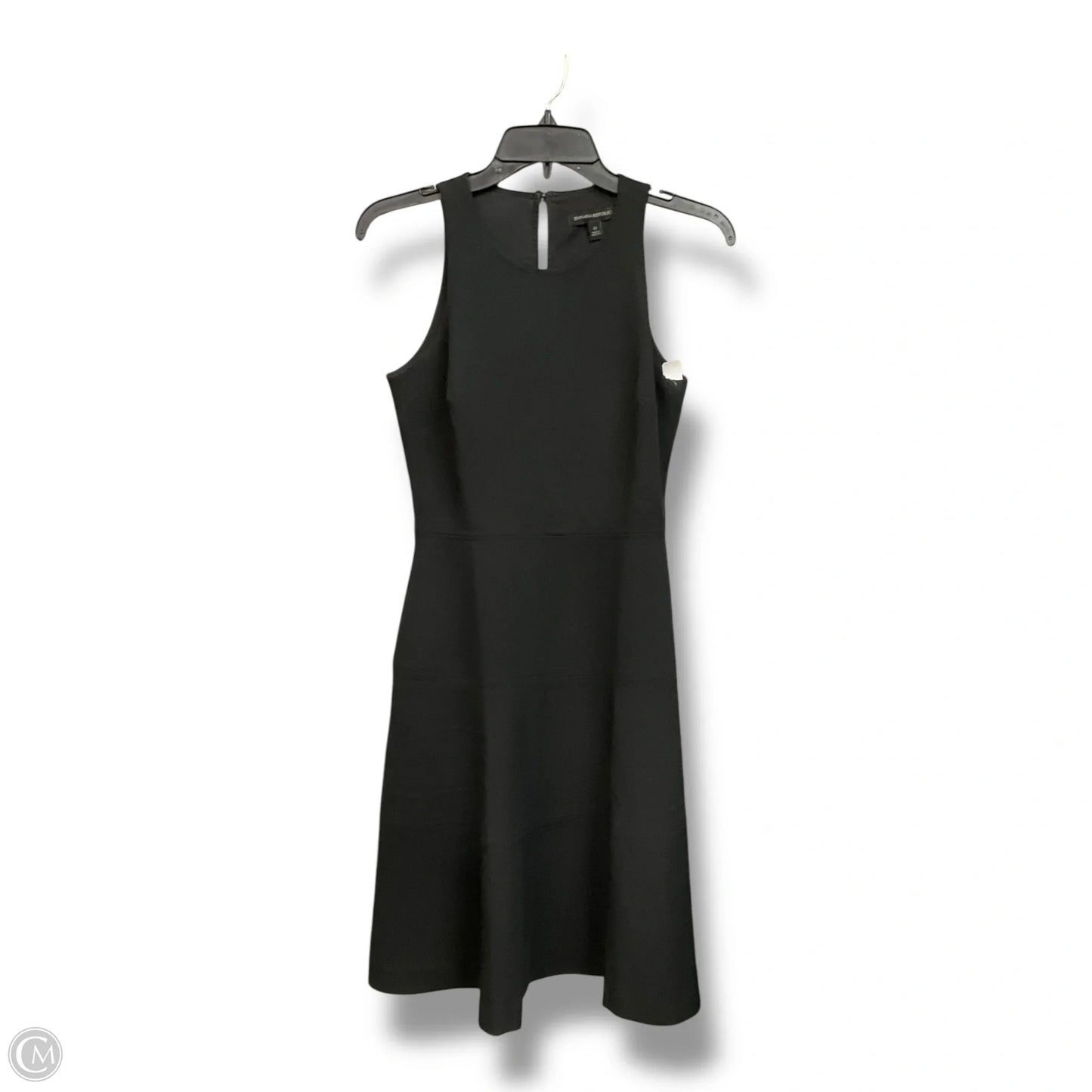 Dress Casual Midi By Banana Republic In Black, Size: Xs