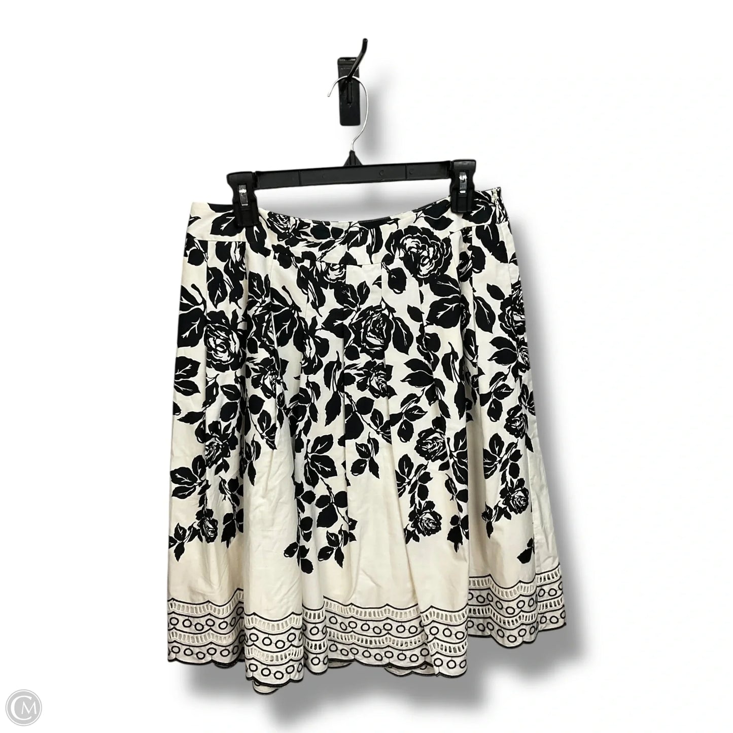 Skirt Midi By Talbots In Floral Print, Size: M