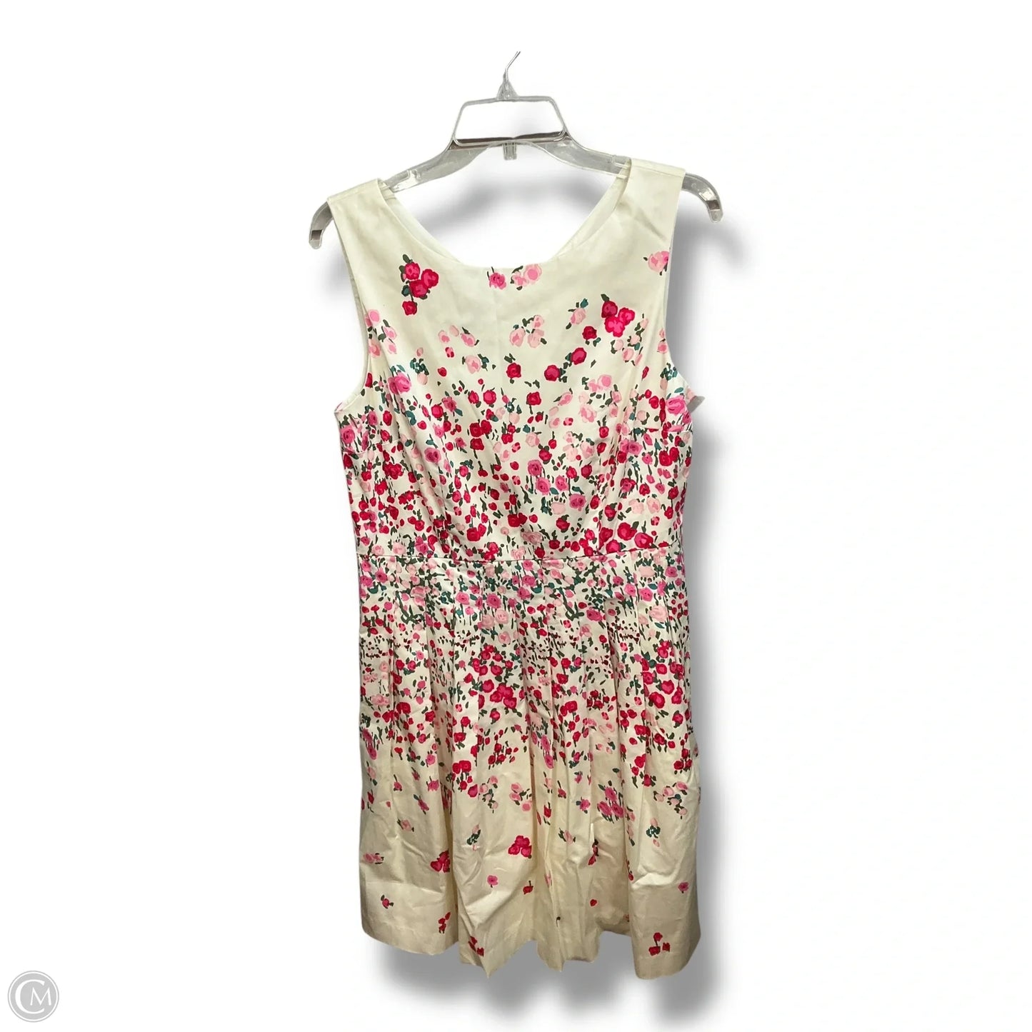 Dress Casual Midi By Talbots In Floral Print, Size: M