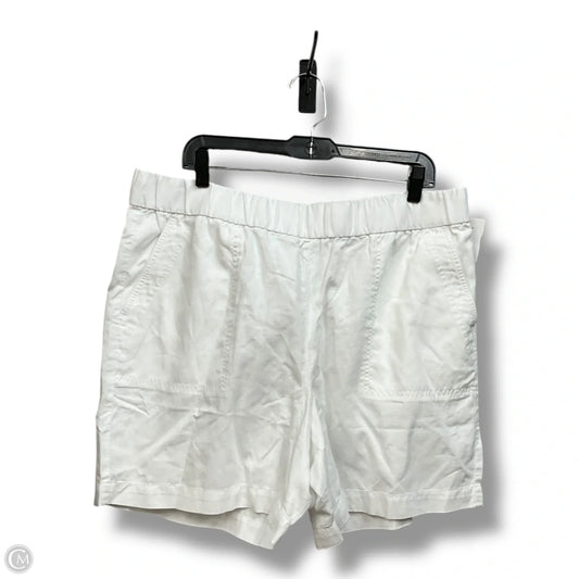 Shorts By Talbots In White, Size: Xl