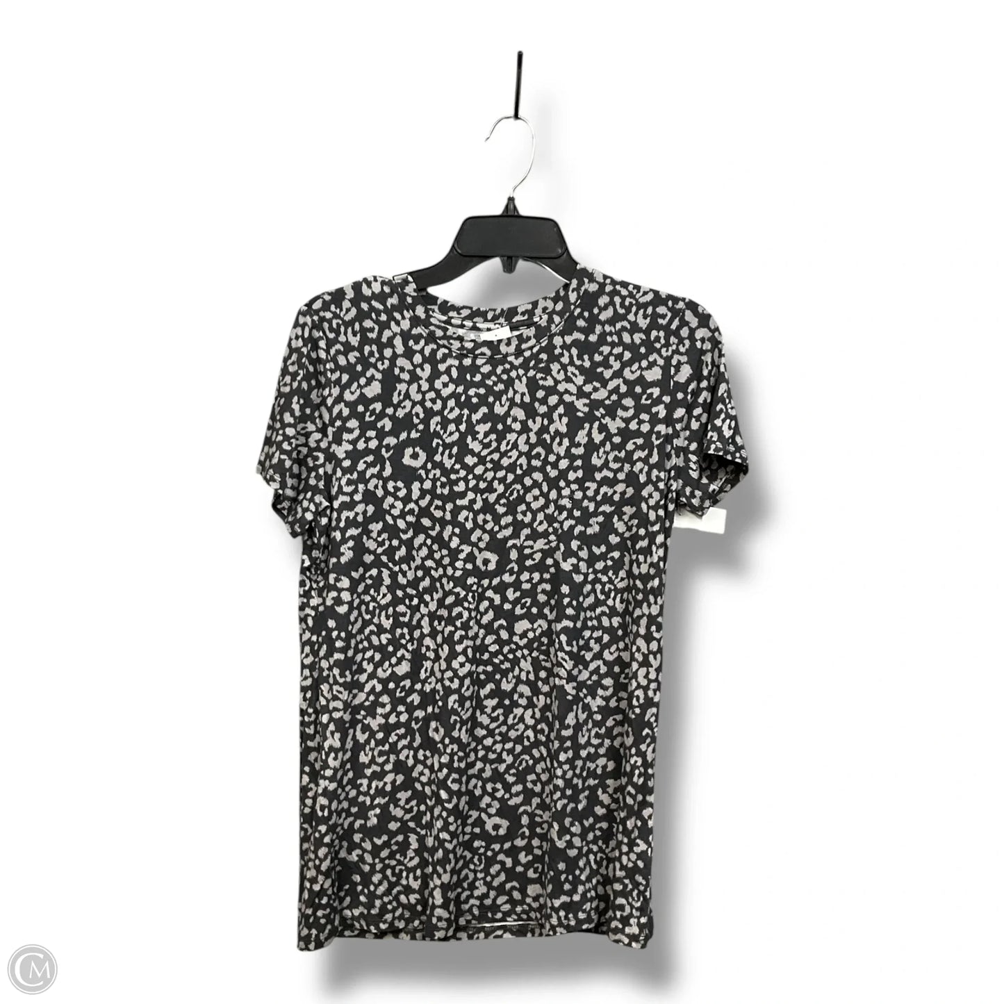 Top Short Sleeve By Maurices In Animal Print, Size: S