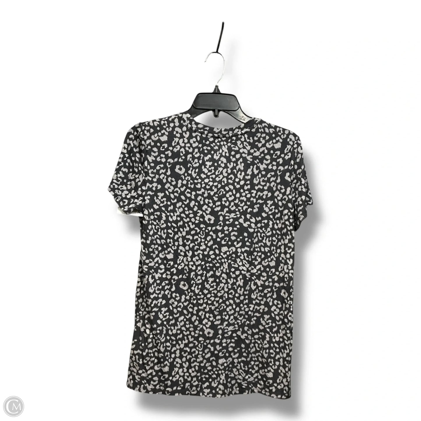 Top Short Sleeve By Maurices In Animal Print, Size: S