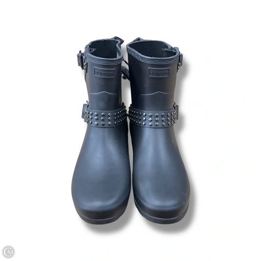 Boots Rain By Hunter In Black, Size: 8