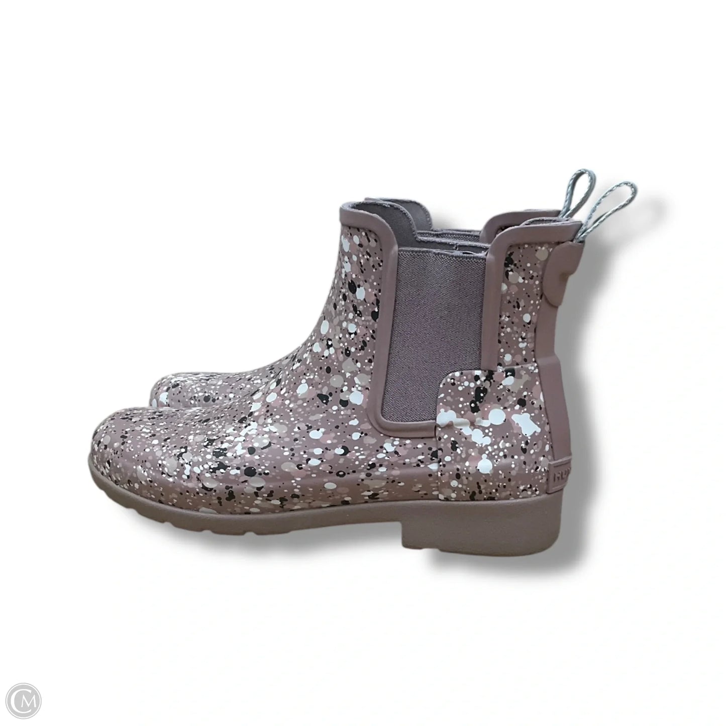 Boots Rain By Hunter In Purple, Size: 7