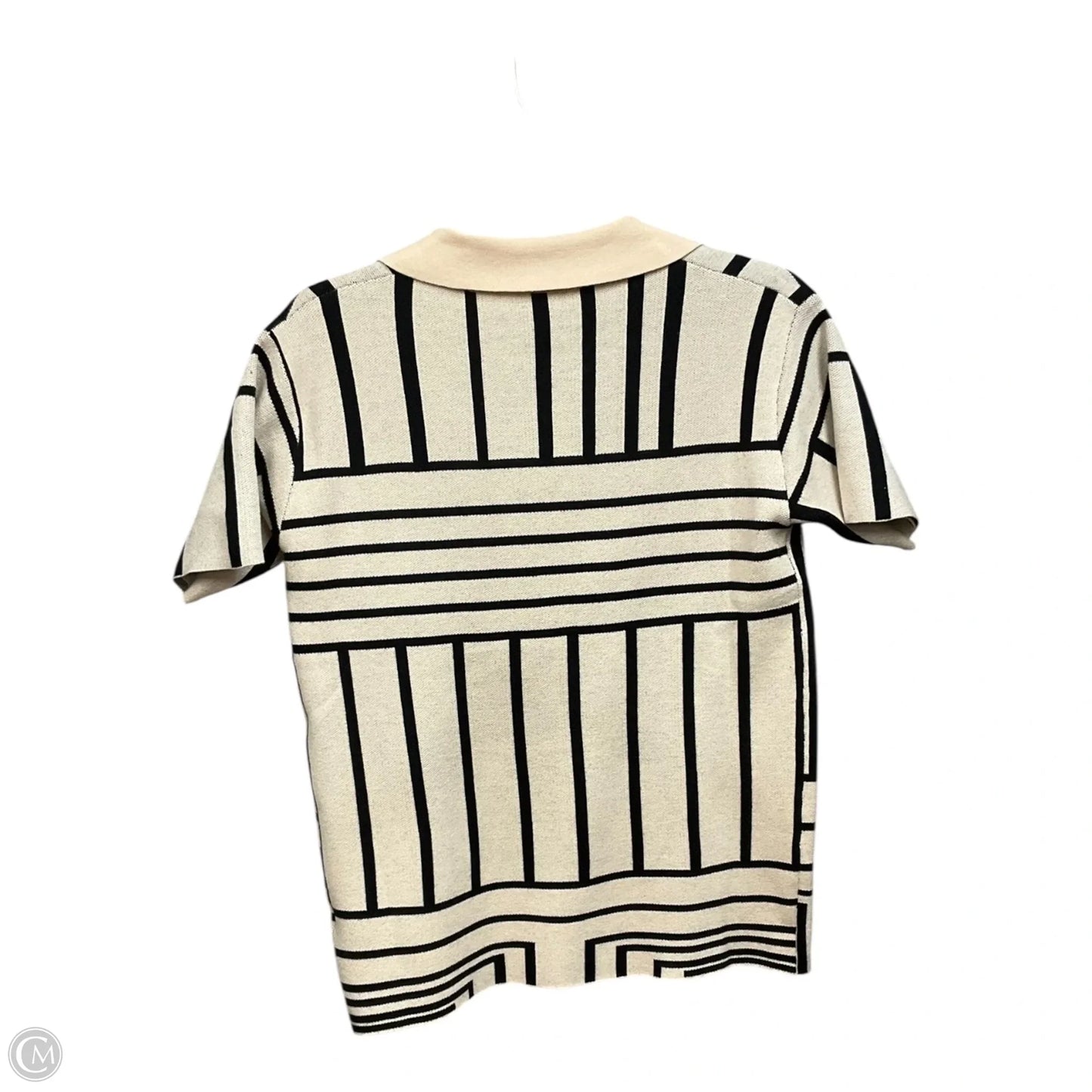 Top Short Sleeve By Clothes Mentor In Striped Pattern, Size: Xs