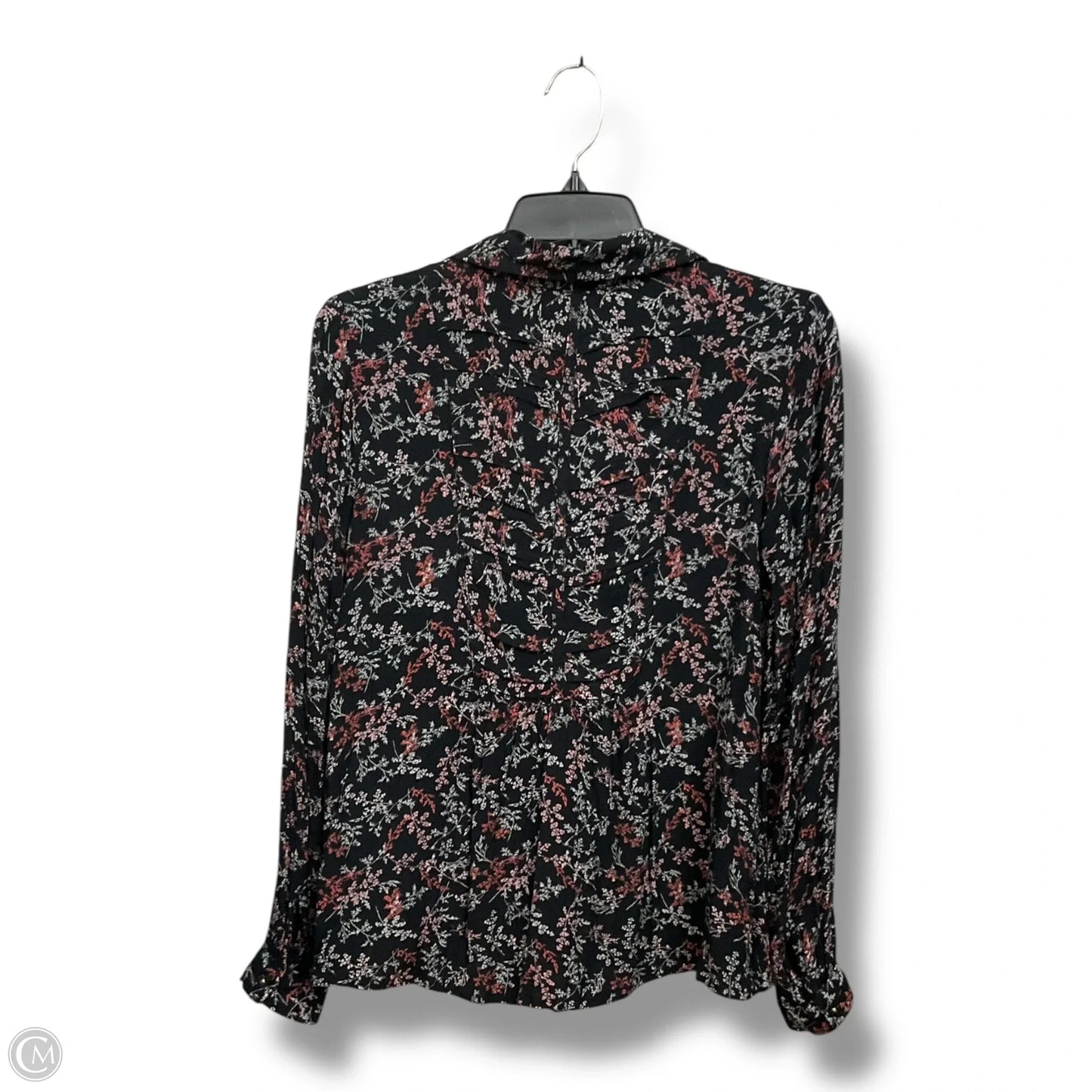 Top Long Sleeve By Maeve In Floral Print, Size: Xs