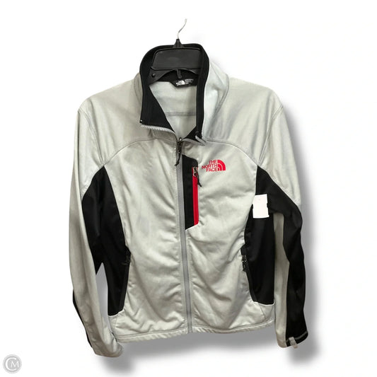Athletic Jacket By The North Face In Grey, Size: M