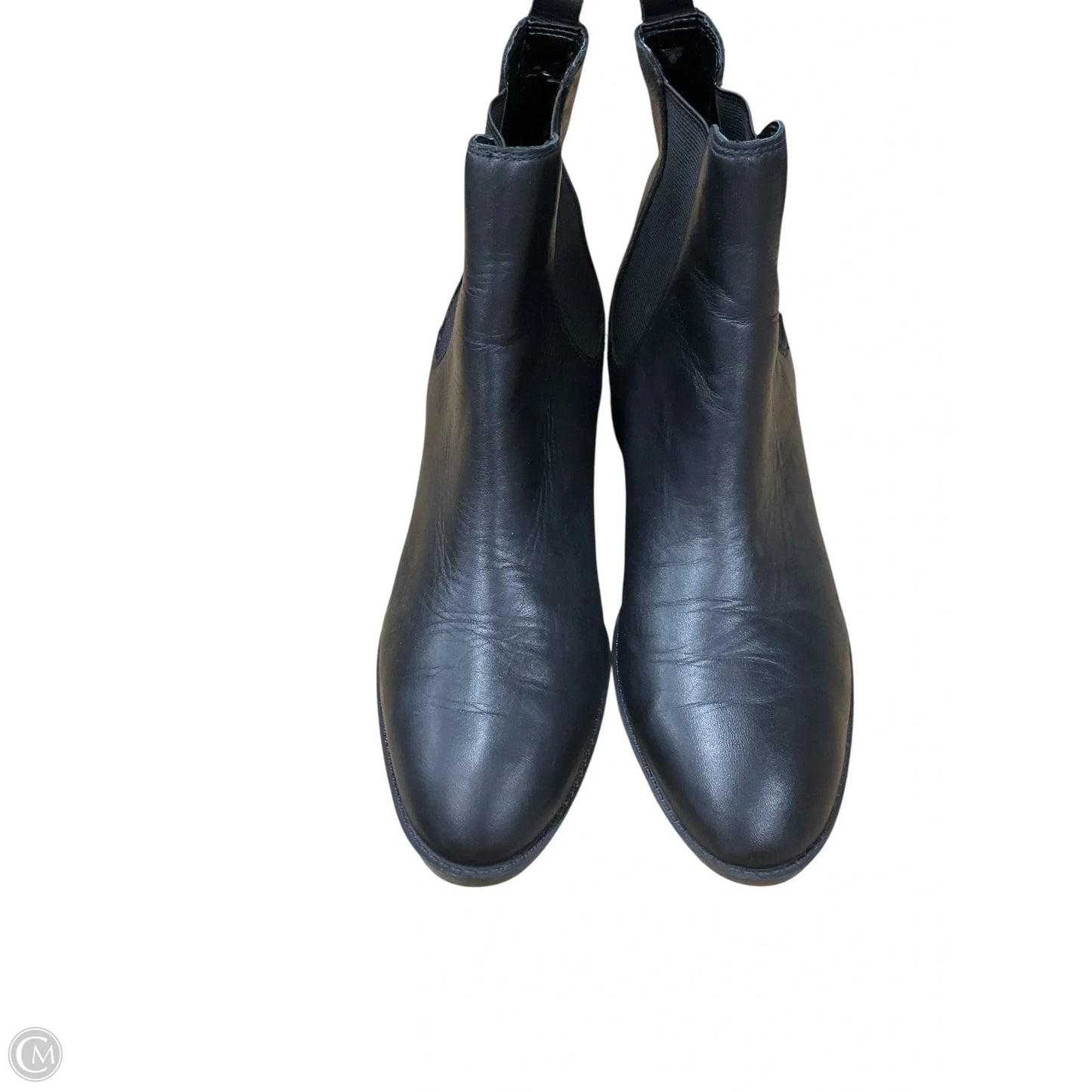 Boots Ankle Flats By Calvin Klein In Black, Size: 9.5