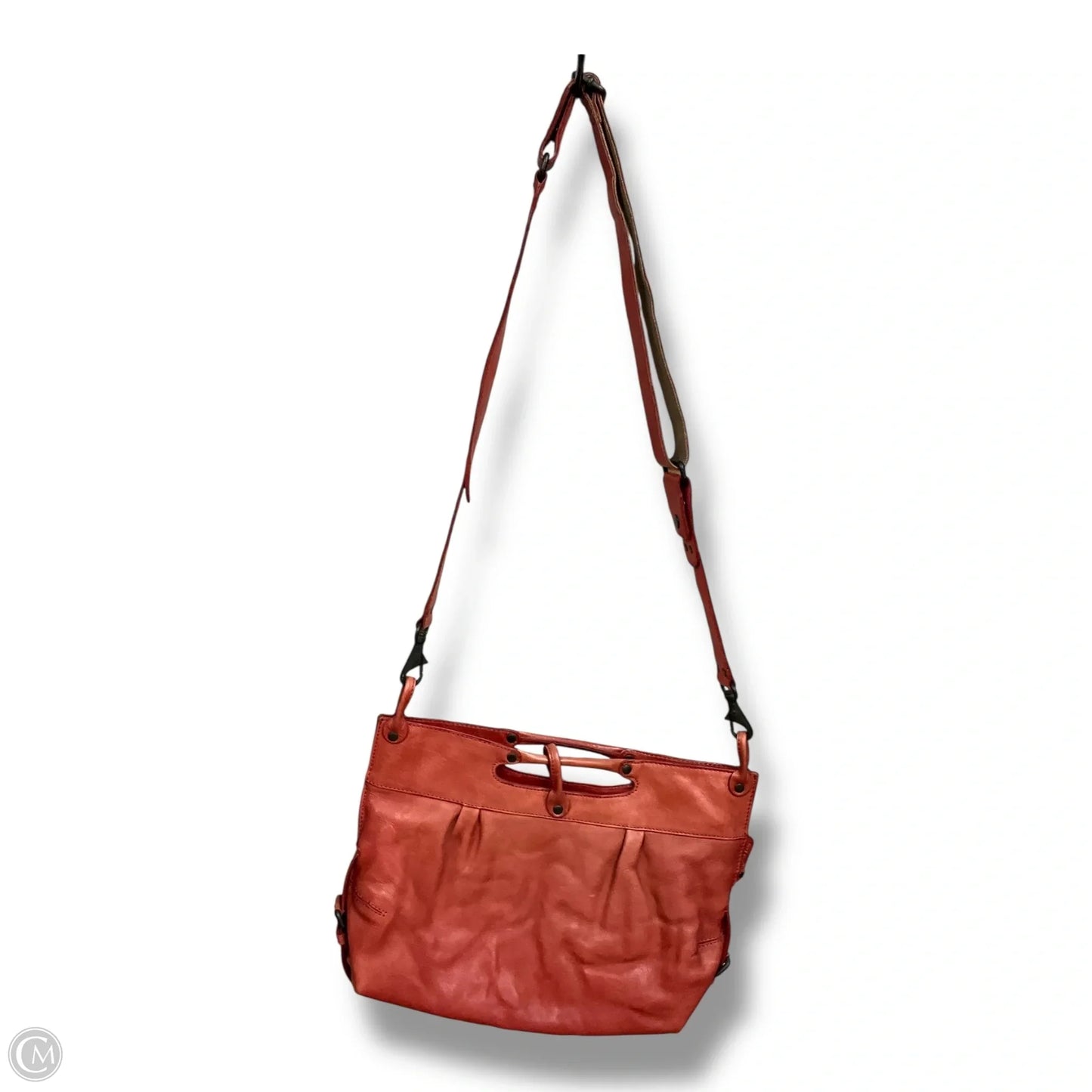 Crossbody Leather By Cma, Size: Medium