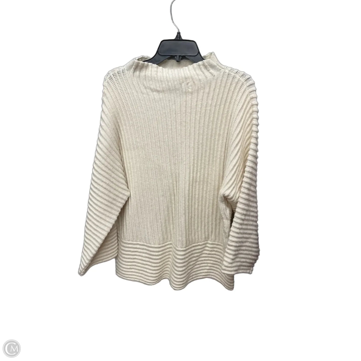 Sweater By Dkny In Cream, Size: Xl