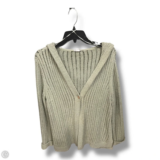 Cardigan By J. Jill In Green, Size: L
