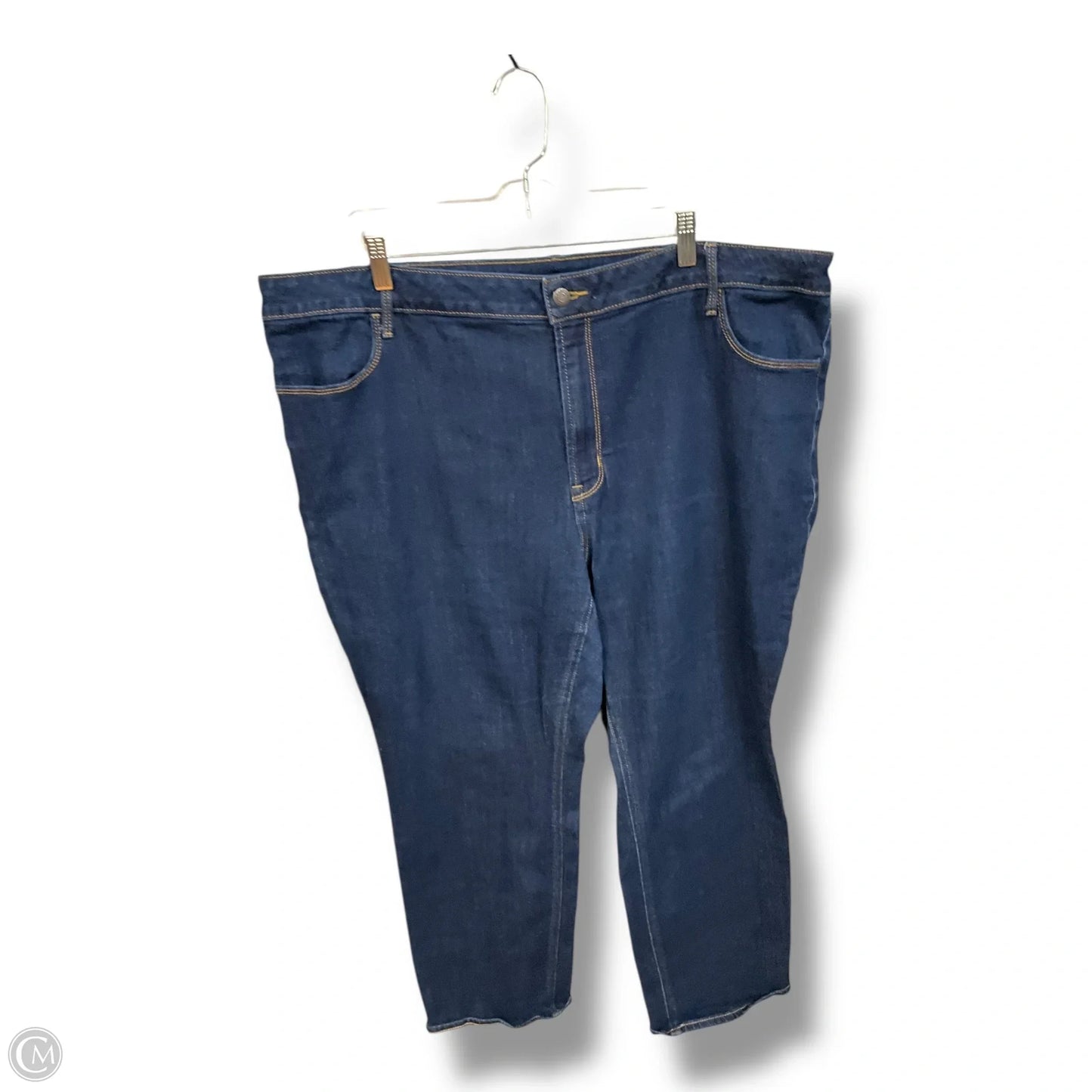 Jeans Straight By Old Navy In Blue Denim, Size: 24