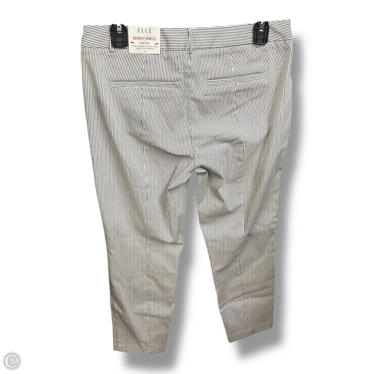 Pants Dress By Elle In Striped Pattern, Size: 4