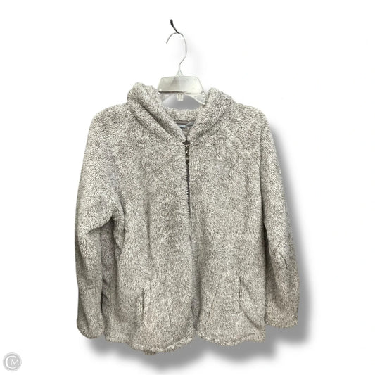 Jacket Faux Fur & Sherpa By Jason Maxwell In Purple, Size: 1x