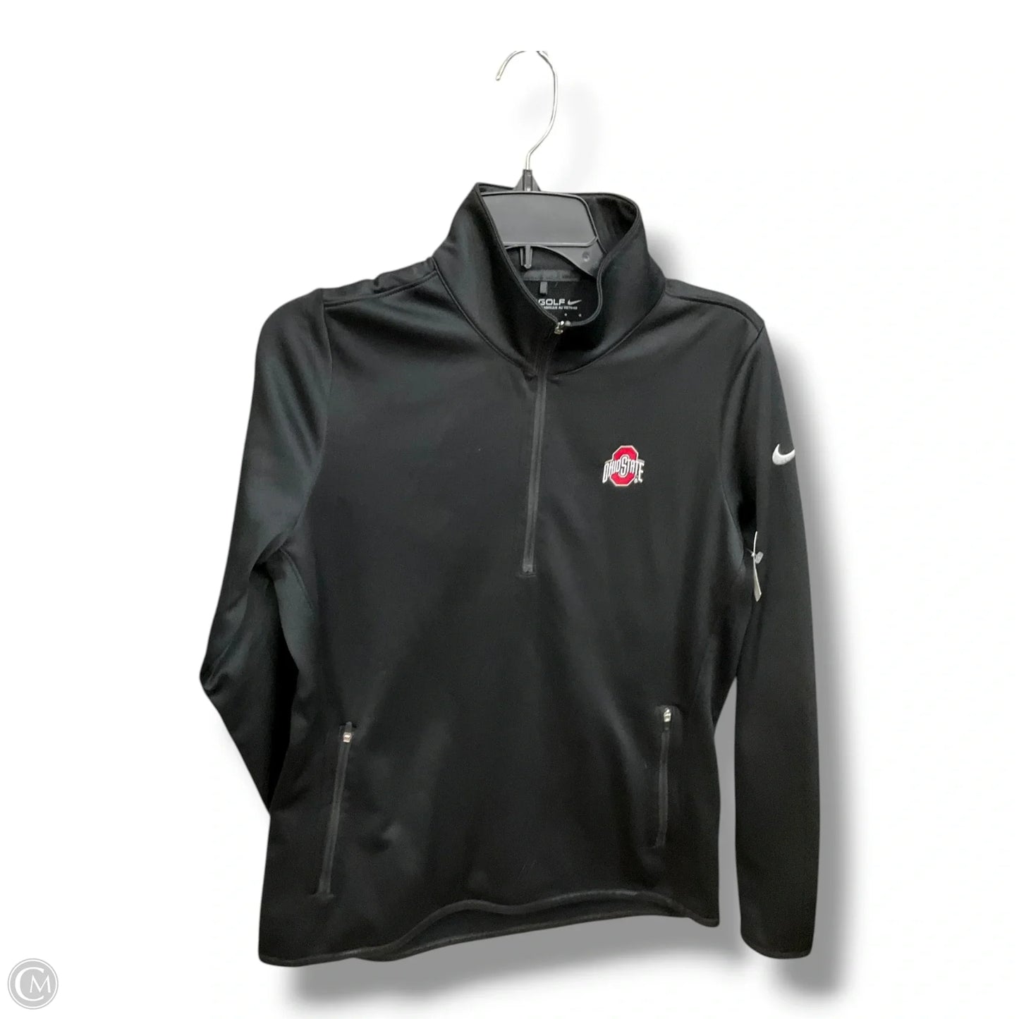 Top Long Sleeve By Nike Apparel In Black, Size: L