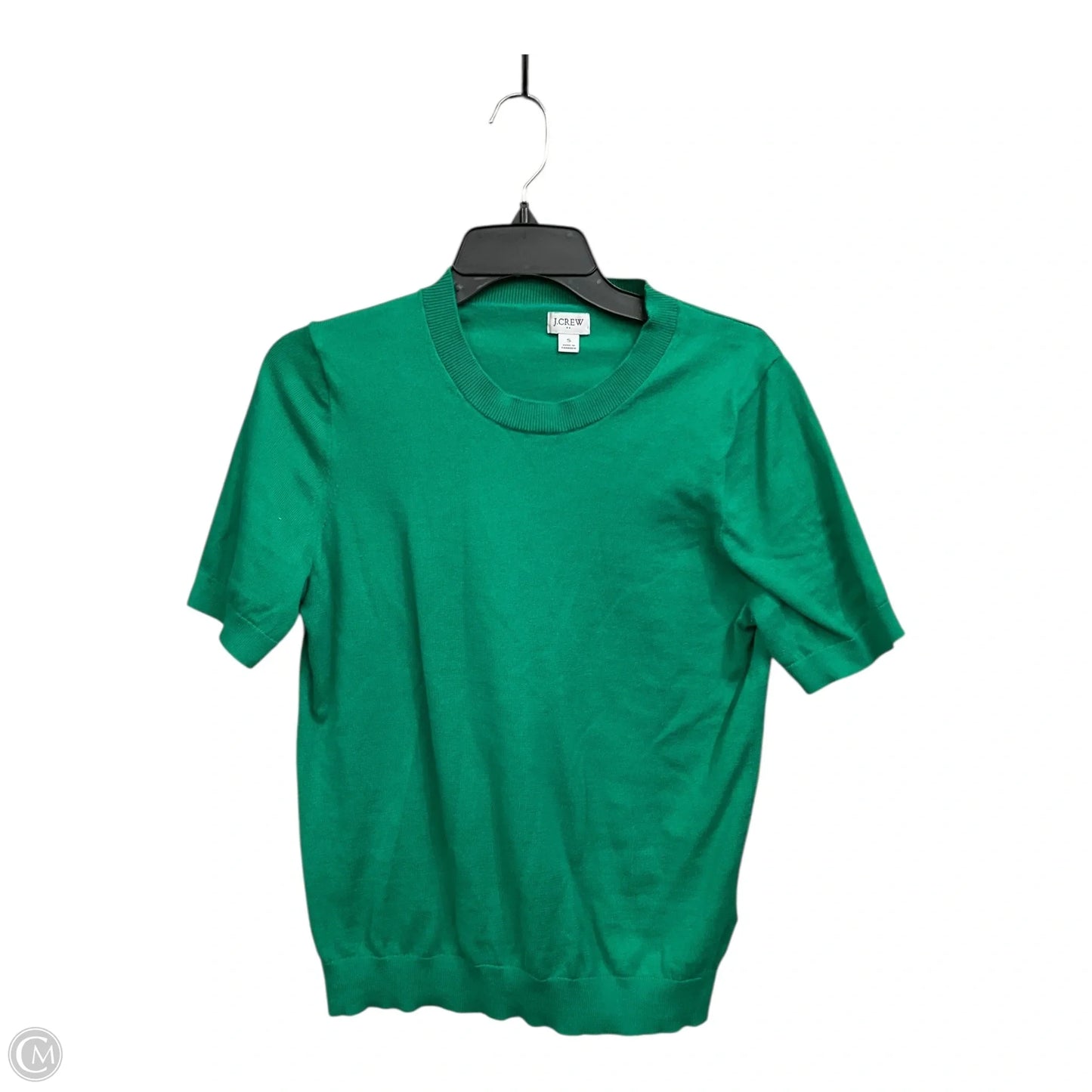 Top Short Sleeve Basic By J. Crew In Green, Size: S