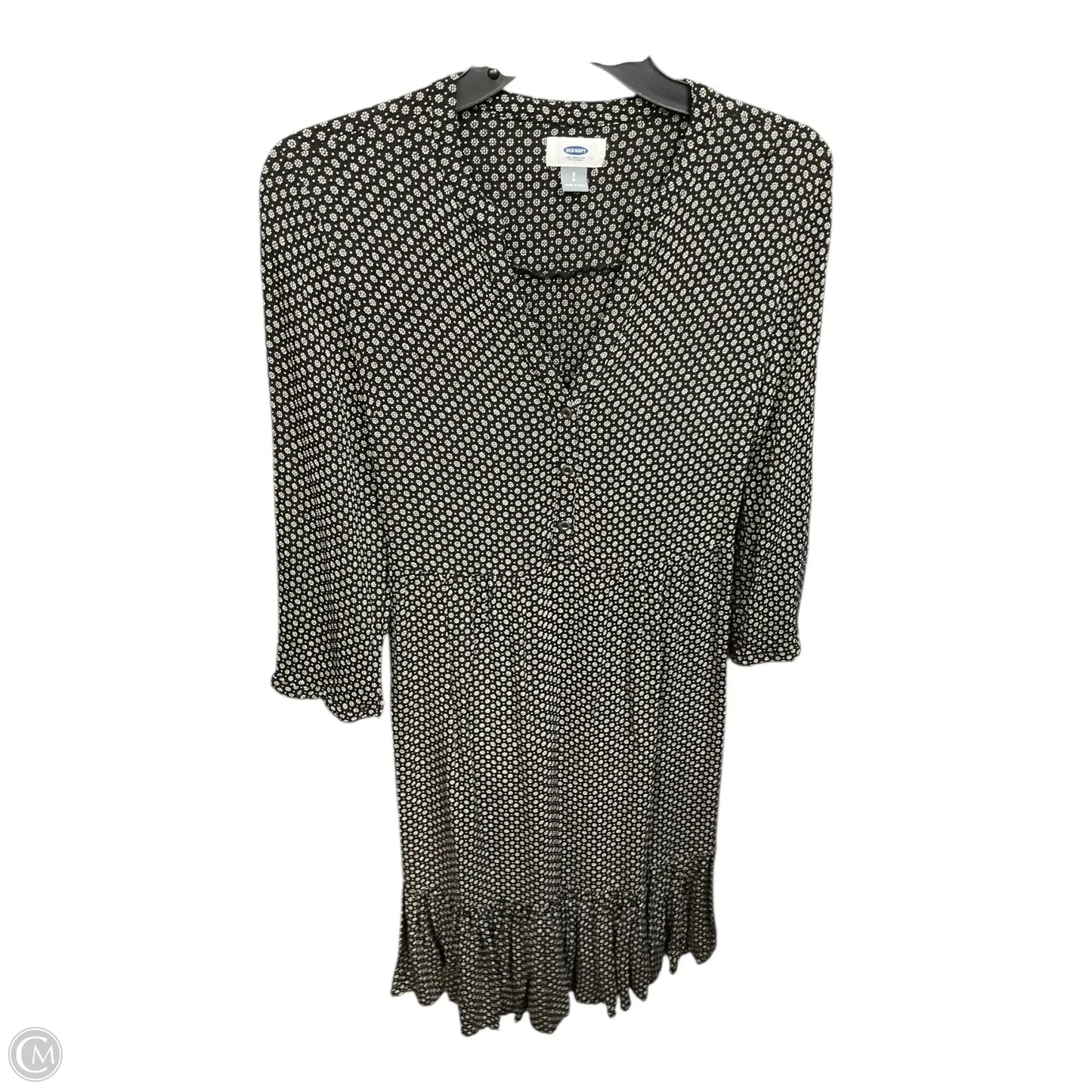 Dress Casual Midi By Old Navy In Floral Print, Size: S