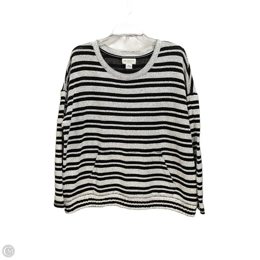 Top Long Sleeve By Liz Claiborne In Striped Pattern, Size: Xl