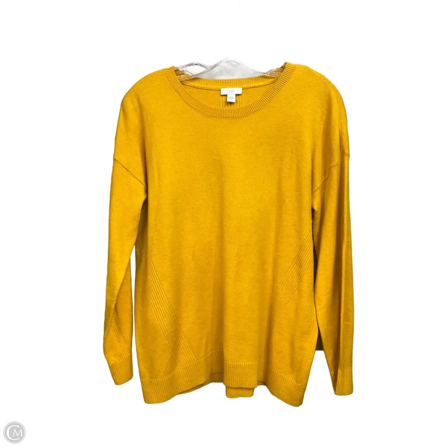 Top Long Sleeve By J. Jill In Yellow, Size: S