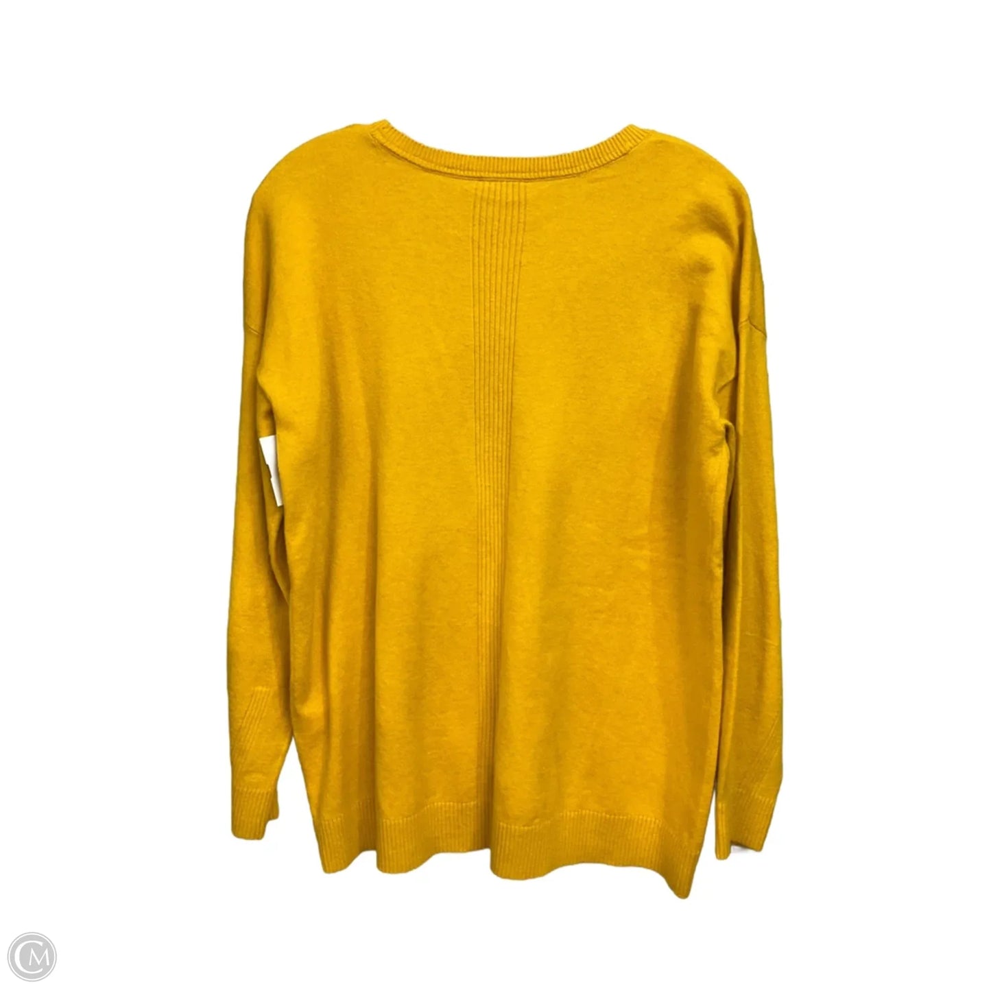 Top Long Sleeve By J. Jill In Yellow, Size: S