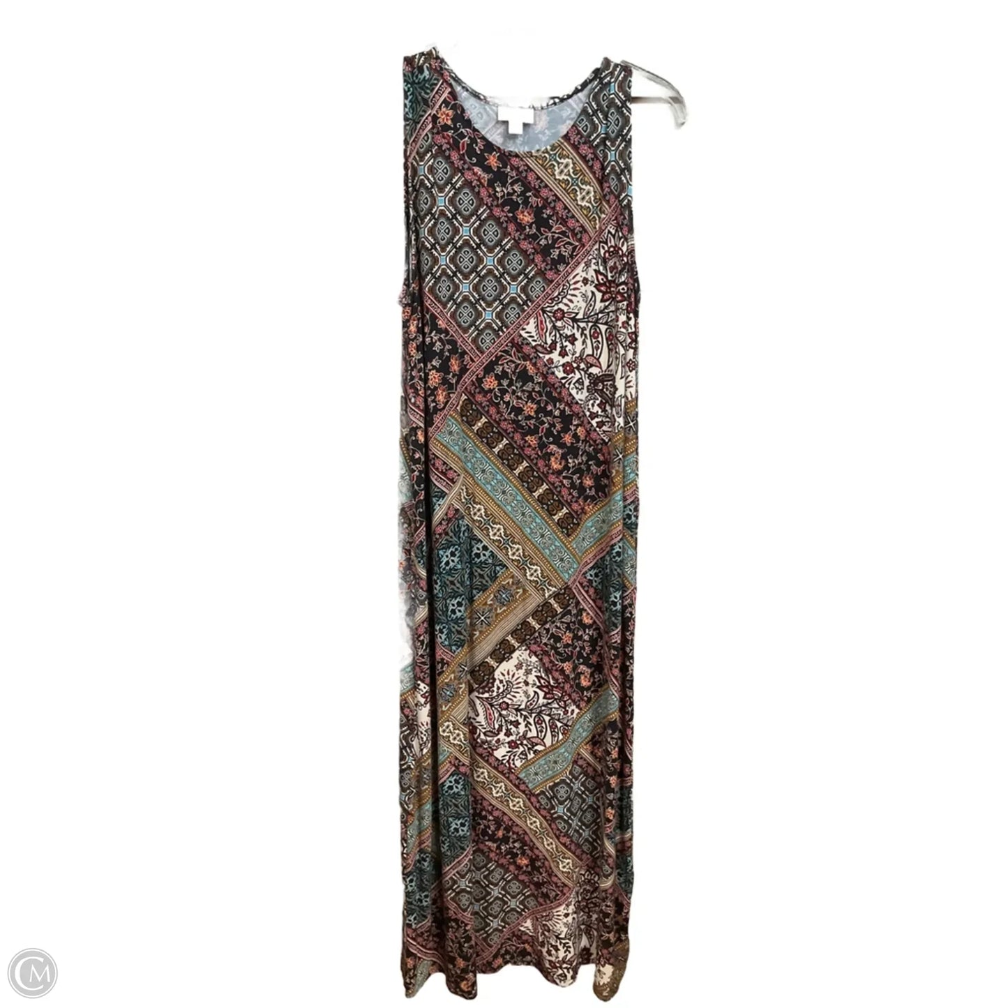 Dress Casual Maxi By J. Jill In Multi-colored, Size: M