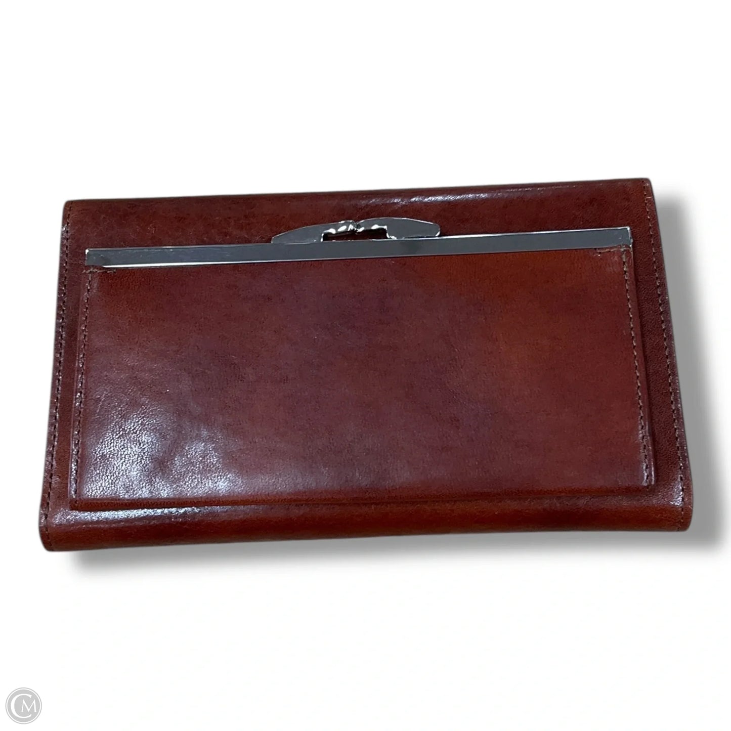Wallet Leather By Cma, Size: Medium