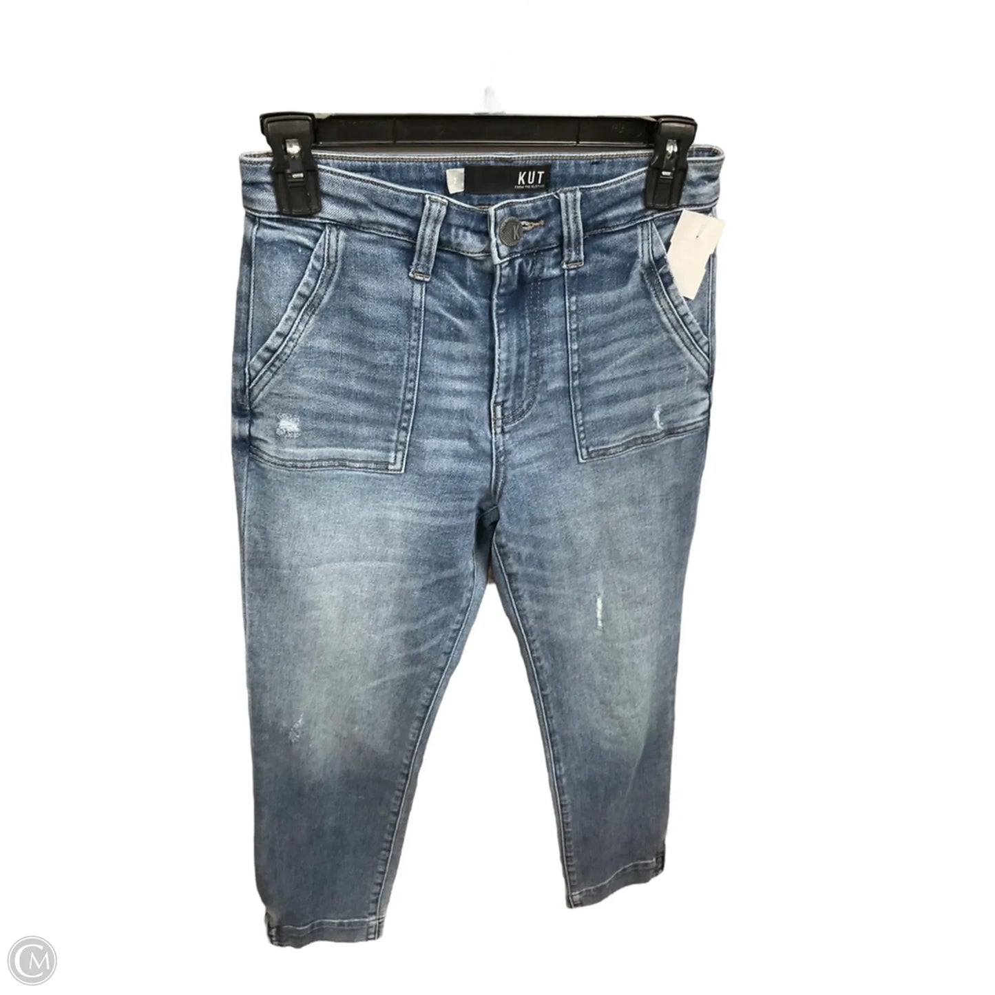 Jeans Skinny By Kut In Blue Denim, Size: 2