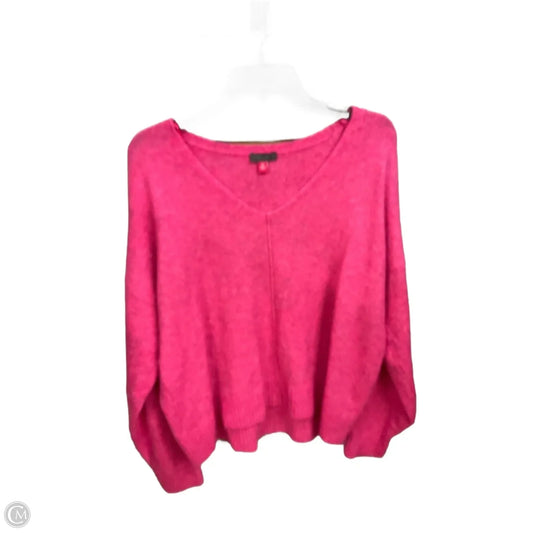 Sweater By Vince Camuto In Pink, Size: M