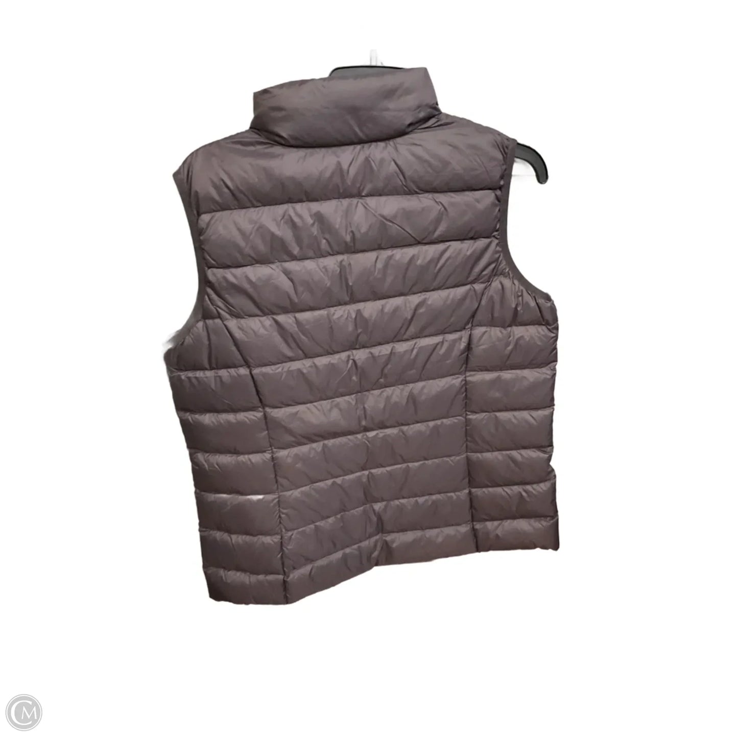 Vest Puffer & Quilted By Eddie Bauer In Purple, Size: L