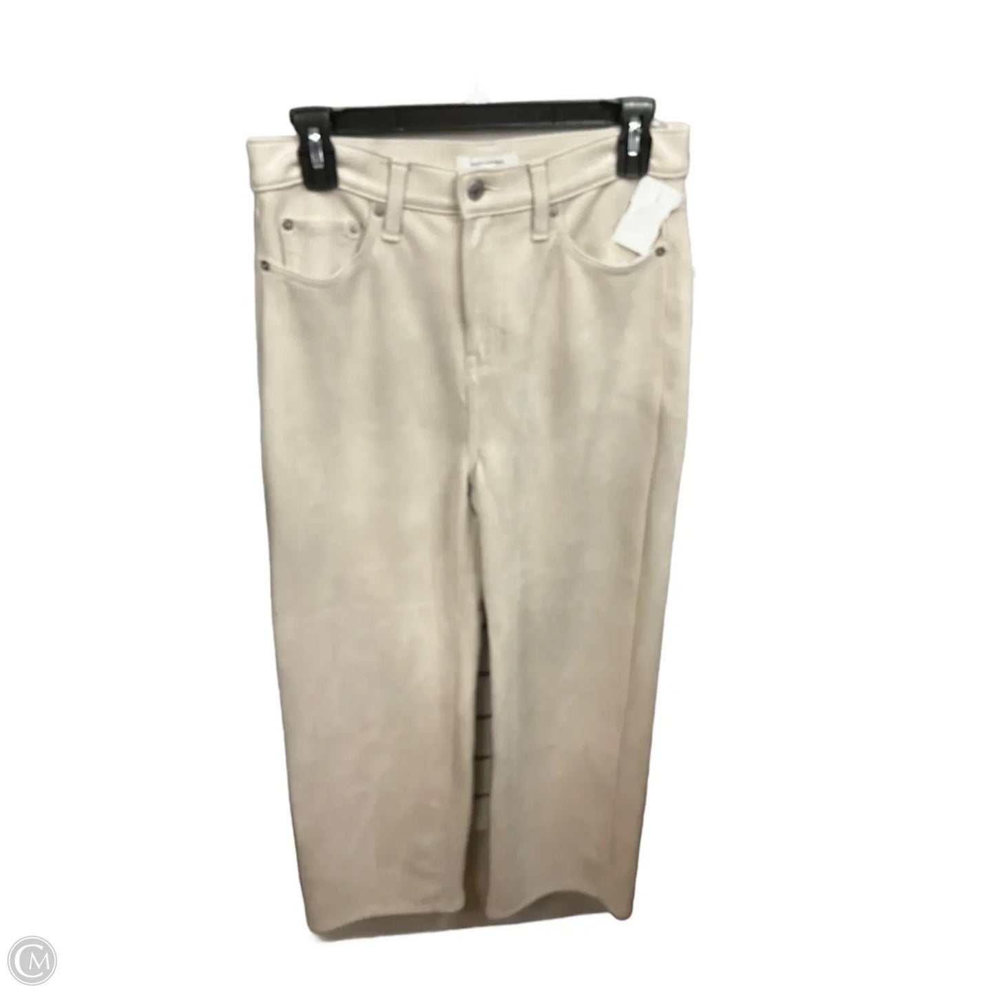 Pants Wide Leg By Banana Republic In Cream, Size: 4