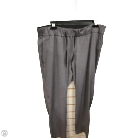 Athletic Pants By Lululemon In Grey, Size: M