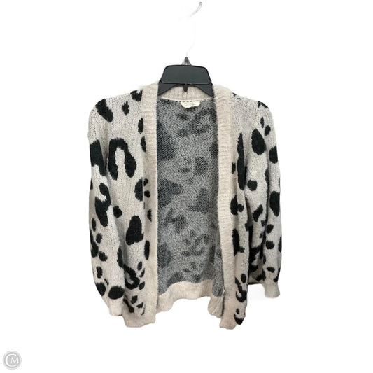 Cardigan By Jessica Simpson In Animal Print, Size: M