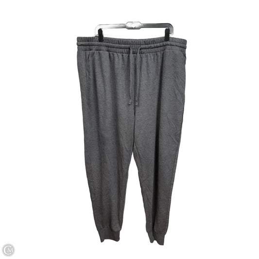 Pants Lounge By Zenana In Grey, Size: 3x