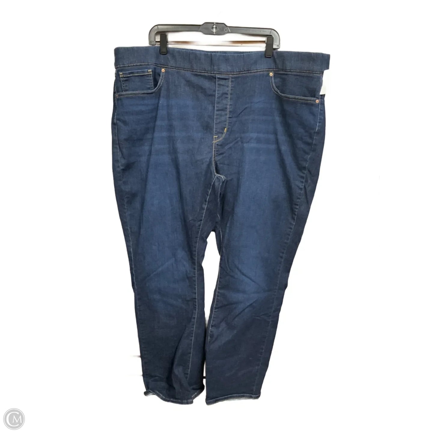 Jeans Skinny By Levis Signature In Blue Denim, Size: 26