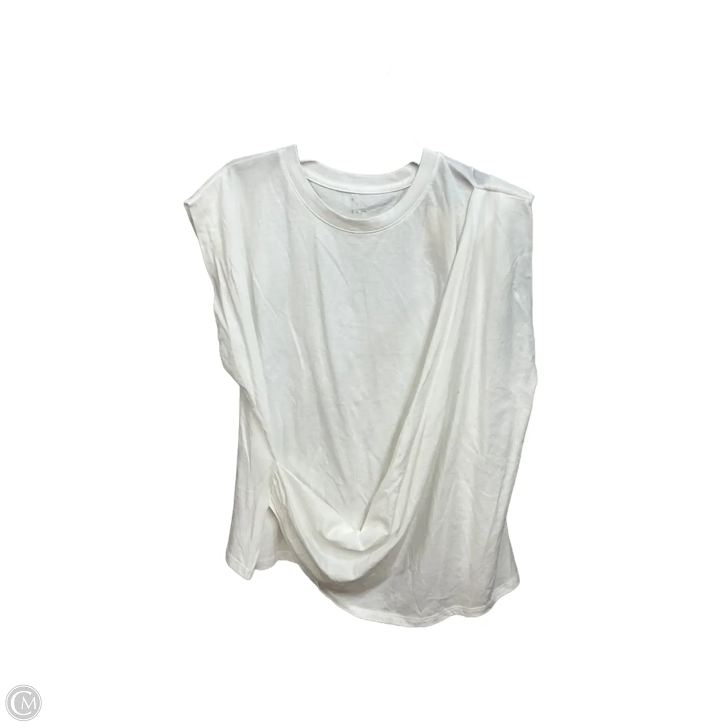 Top Sleeveless Basic By A New Day In White, Size: Xxl