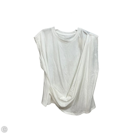 Top Sleeveless Basic By A New Day In White, Size: Xxl