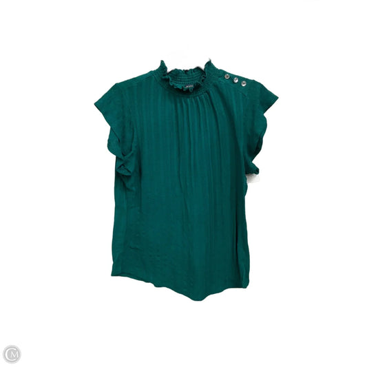 Top Sleeveless Basic By Adrienne Vittadini In Green, Size: L