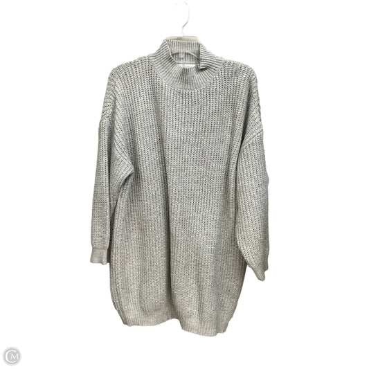 Sweater By Clothes Mentor In Grey, Size: 2x
